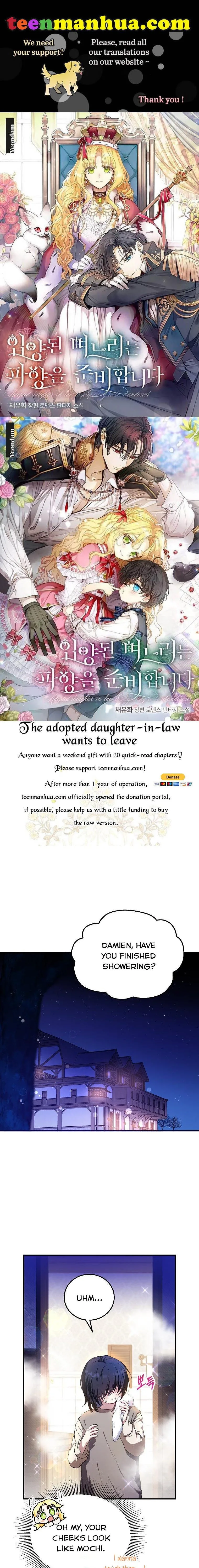 The adopted daughter-in-law wants to leave Chapter 9 page 2