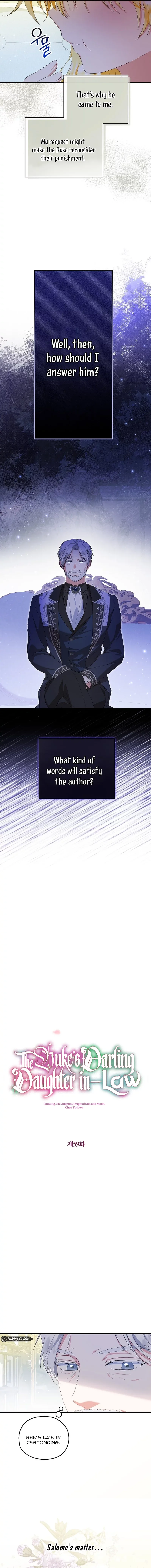 The adopted daughter-in-law wants to leave Chapter 59 page 4