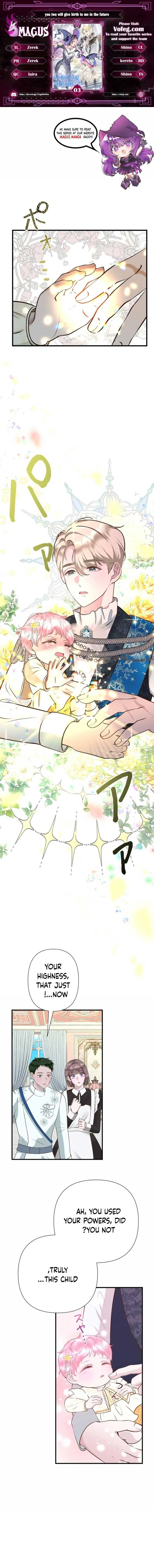 The Baby Saint wants to avoid a bad future; you will give birth to me later Chapter 3 page 2