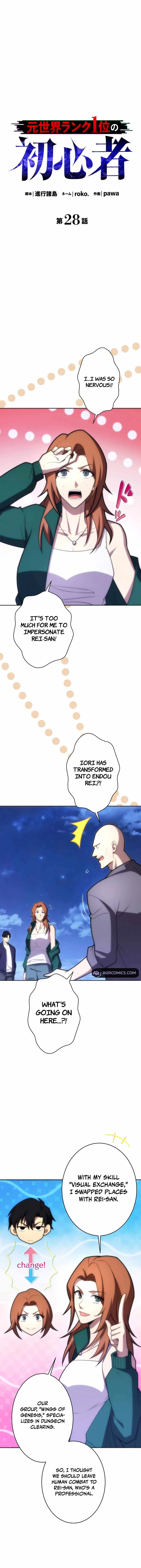 The Beginner, Formerly Ranked Number One in the World Chapter 28 page 3