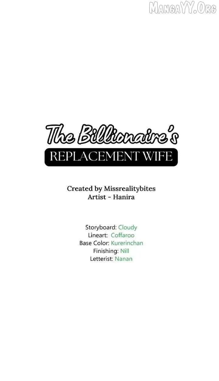 The Billionaire’s Replacement Wife Chapter 66 page 69