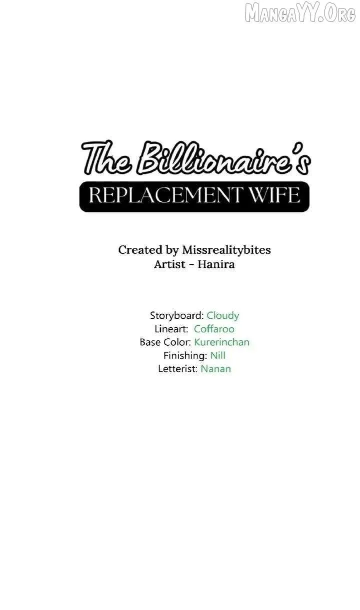 The Billionaire’s Replacement Wife Chapter 65 page 62