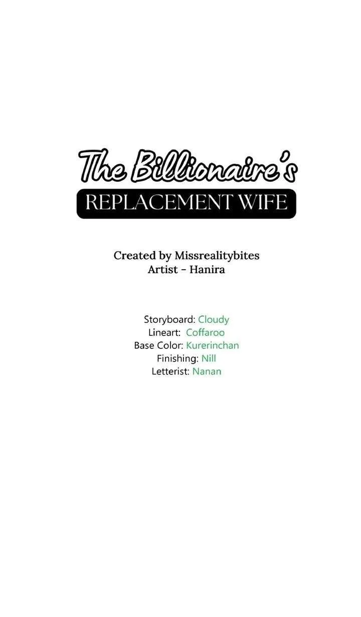 The Billionaire’s Replacement Wife Chapter 73 page 73