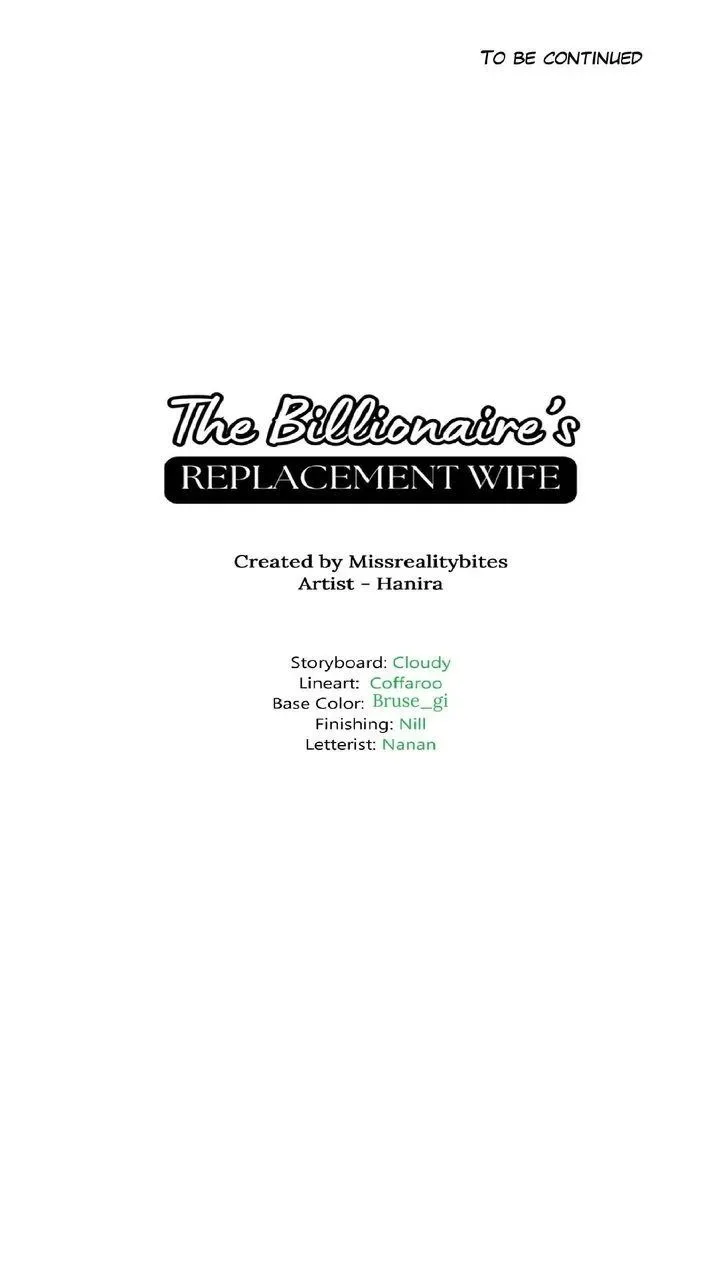 The Billionaire’s Replacement Wife Chapter 81 page 71