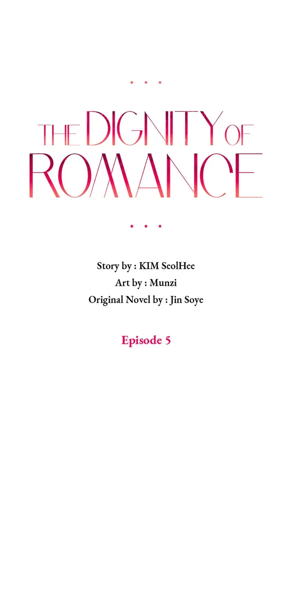 The Dignity Of Romance Chapter 5 page 14