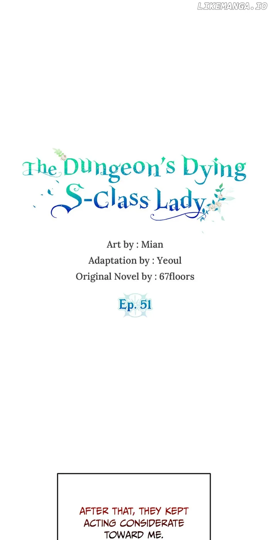 The Dungeon’s Time-Bound S-Rank Beauty Chapter 51 page 16
