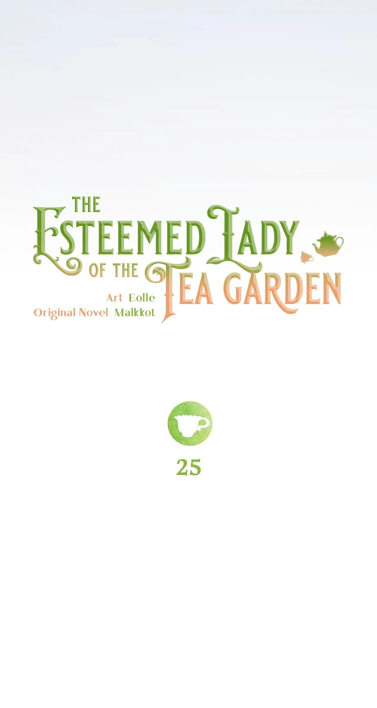The Esteemed Lady of the Tea Garden Chapter 25 page 25
