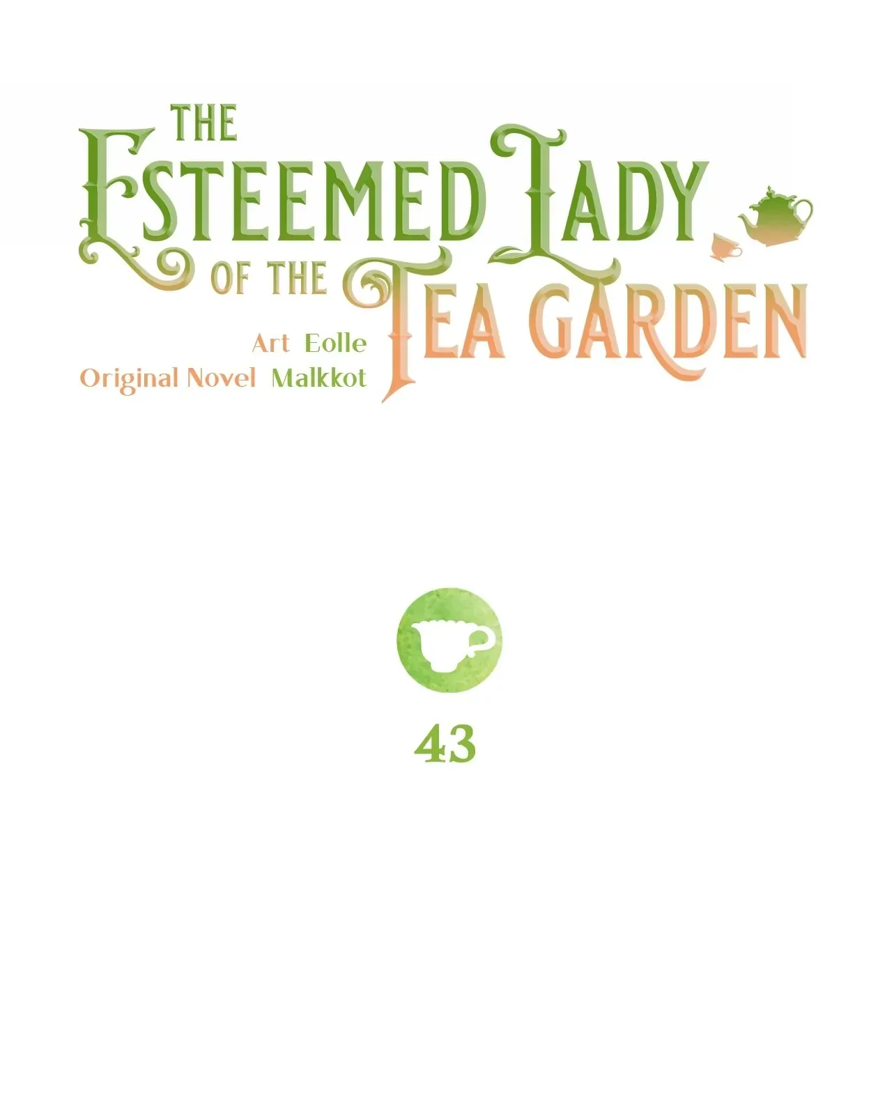 The Esteemed Lady of the Tea Garden Chapter 43 page 45
