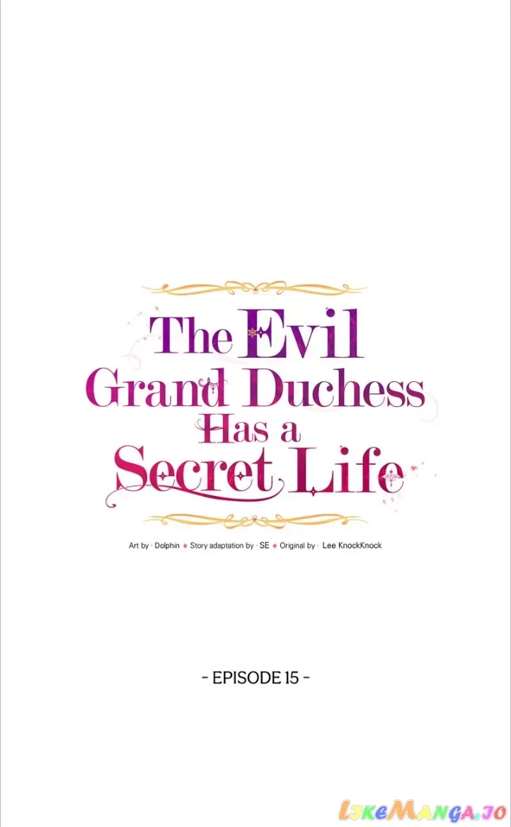 The Evil Grand Duchess Has a Secret Life Chapter 15 page 23