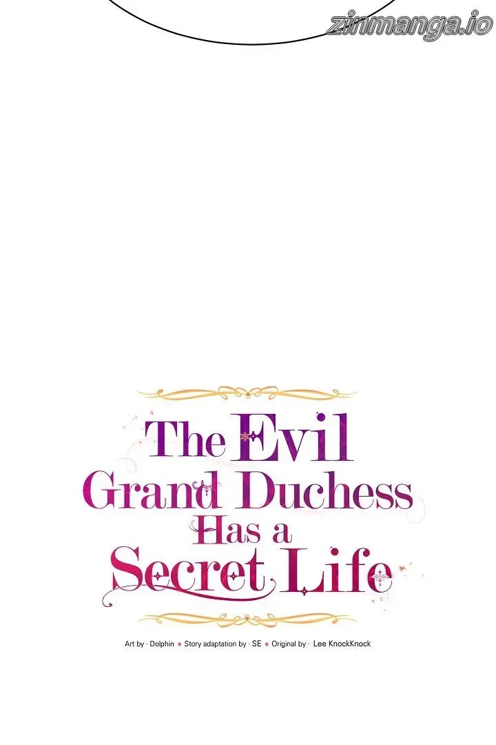 The Evil Grand Duchess Has a Secret Life Chapter 20 page 22