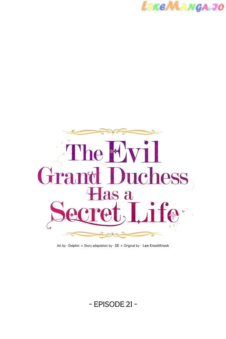 The Evil Grand Duchess Has a Secret Life Chapter 21 page 7