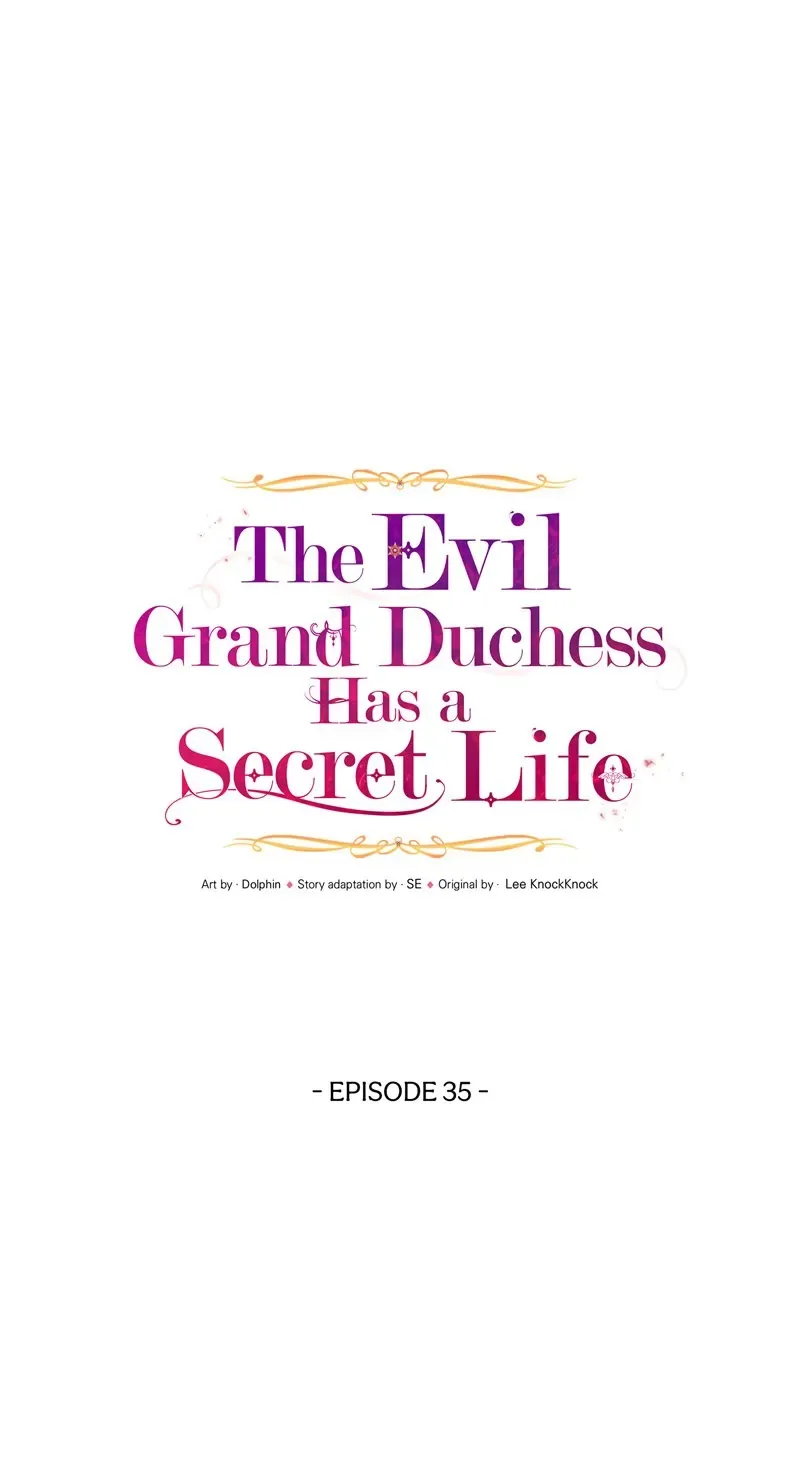 The Evil Grand Duchess Has a Secret Life Chapter 35 page 13