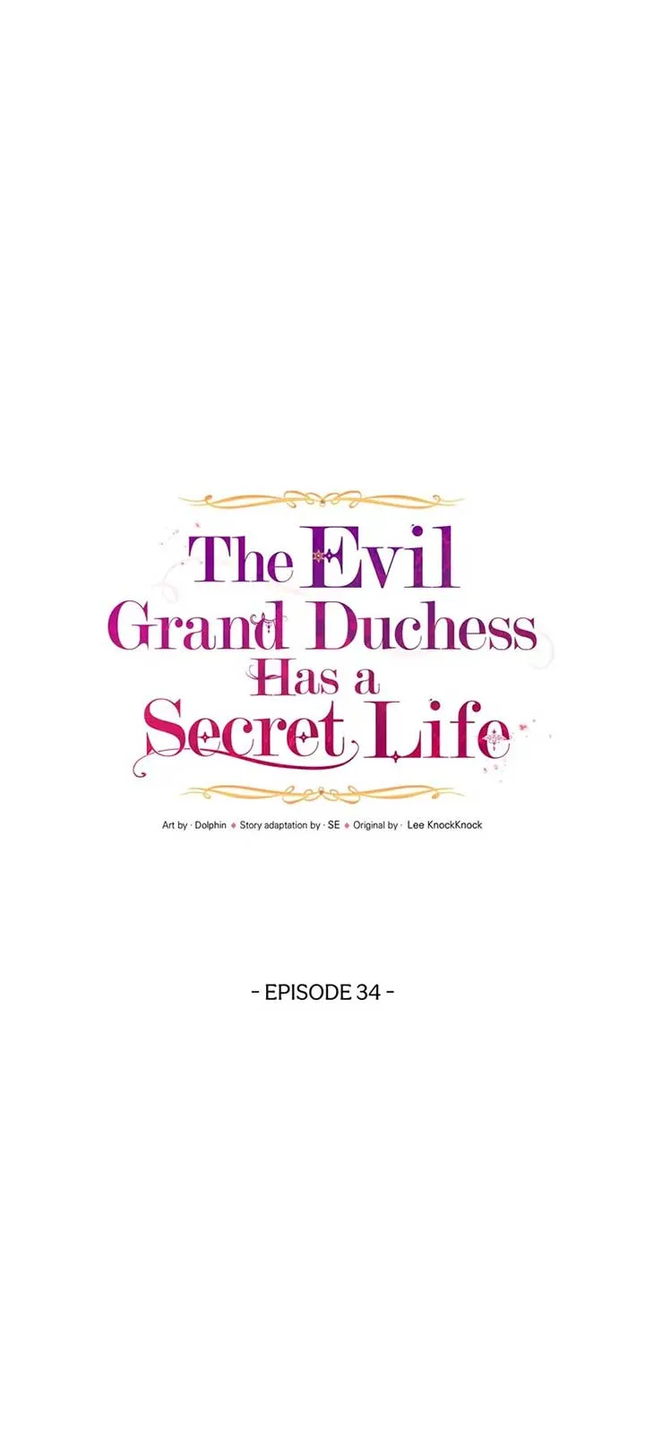 The Evil Grand Duchess Has a Secret Life Chapter 34 page 30