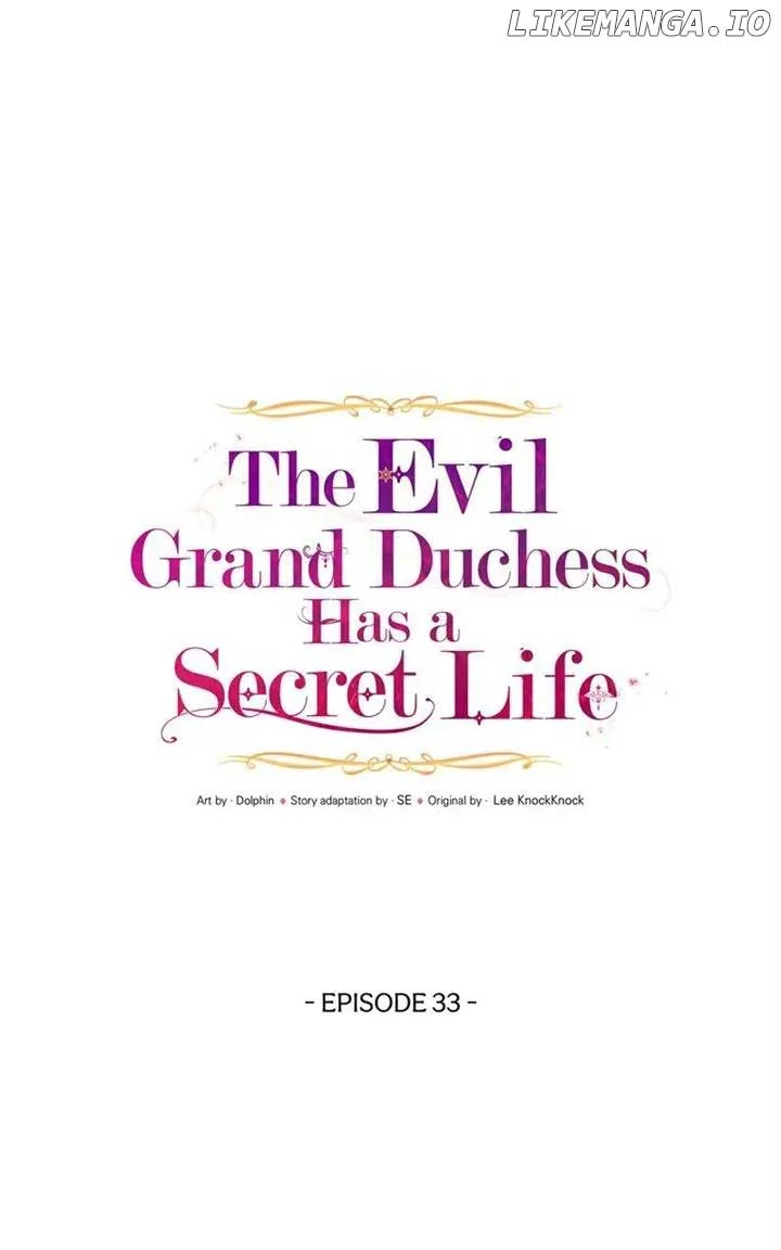 The Evil Grand Duchess Has a Secret Life Chapter 33 page 20