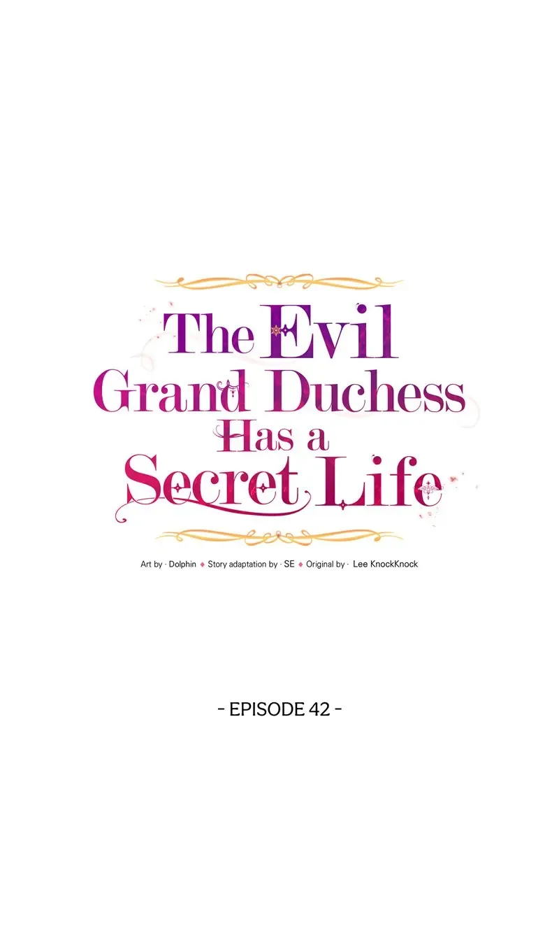 The Evil Grand Duchess Has a Secret Life Chapter 42 page 42