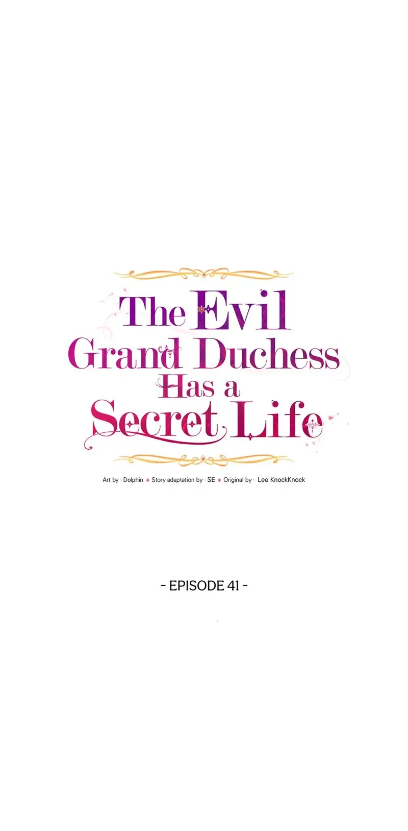 The Evil Grand Duchess Has a Secret Life Chapter 41 page 27