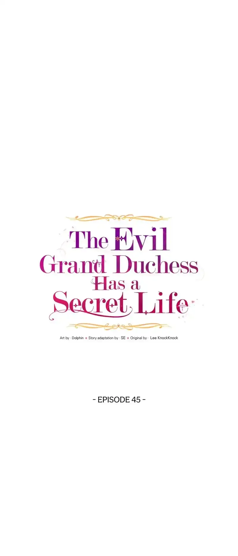 The Evil Grand Duchess Has a Secret Life Chapter 45 page 59