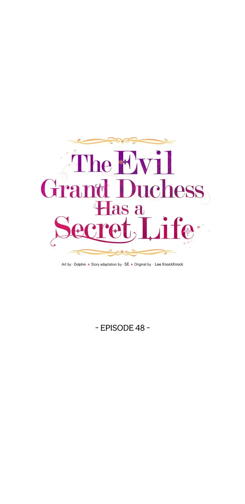 The Evil Grand Duchess Has a Secret Life Chapter 48 page 22