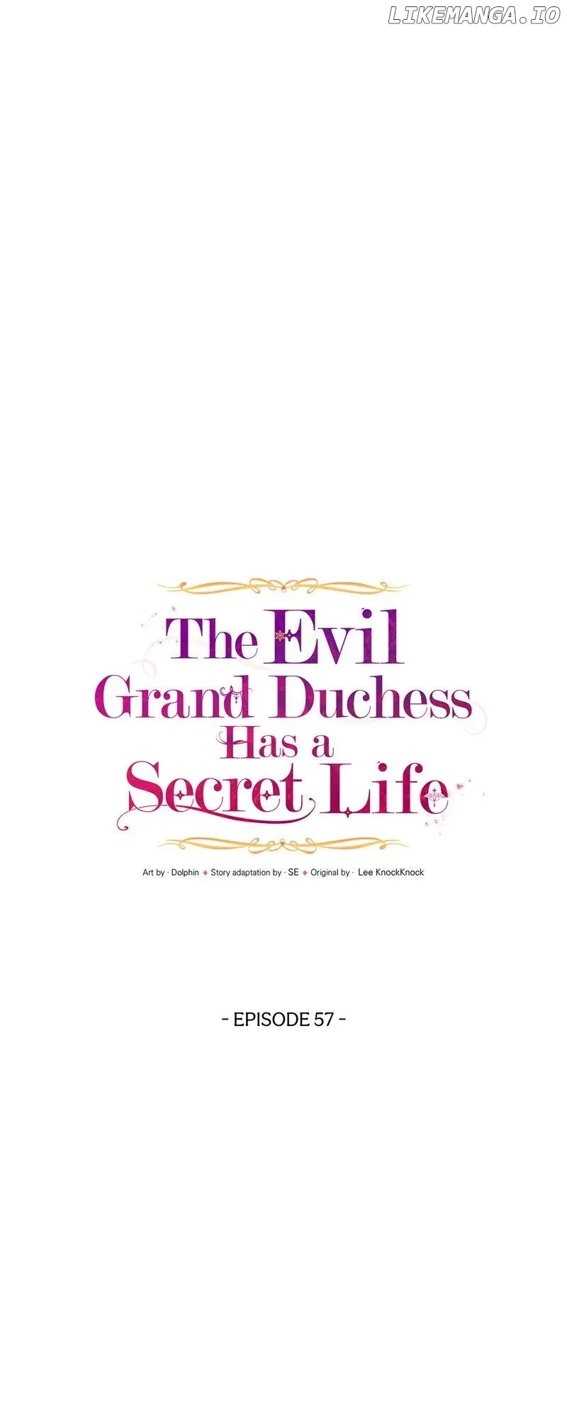 The Evil Grand Duchess Has a Secret Life Chapter 57 page 9