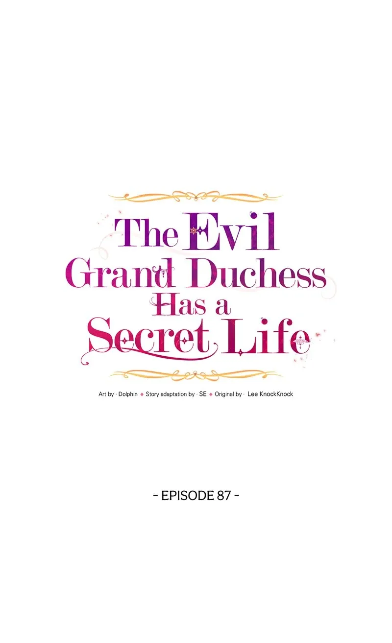The Evil Grand Duchess Has a Secret Life Chapter 87 page 22