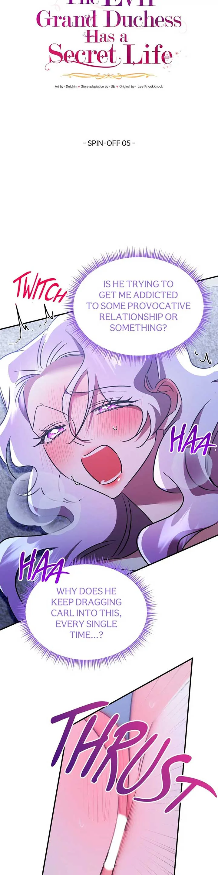 The Evil Grand Duchess Has a Secret Life Chapter 98 page 8