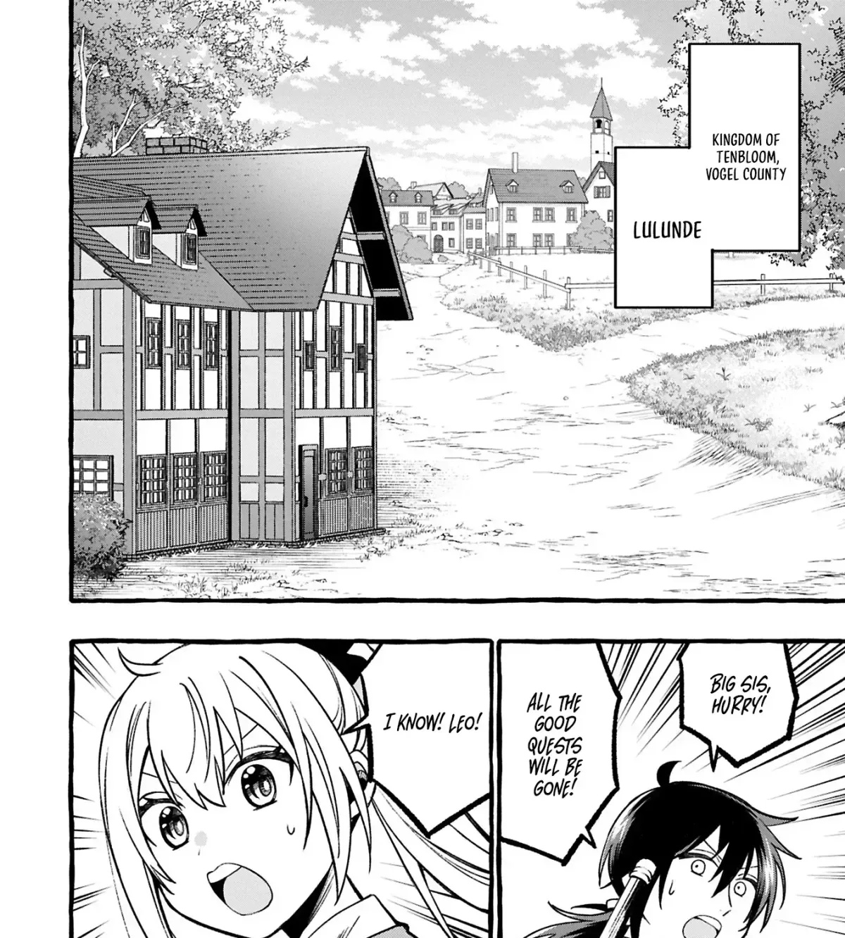 The Four Noble Siblings Won’t Give Up! ~Even Though We’re Little, We’ll Protect Our Precious Family Together with Our Big Fluffy Friends! Chapter 1 page 8