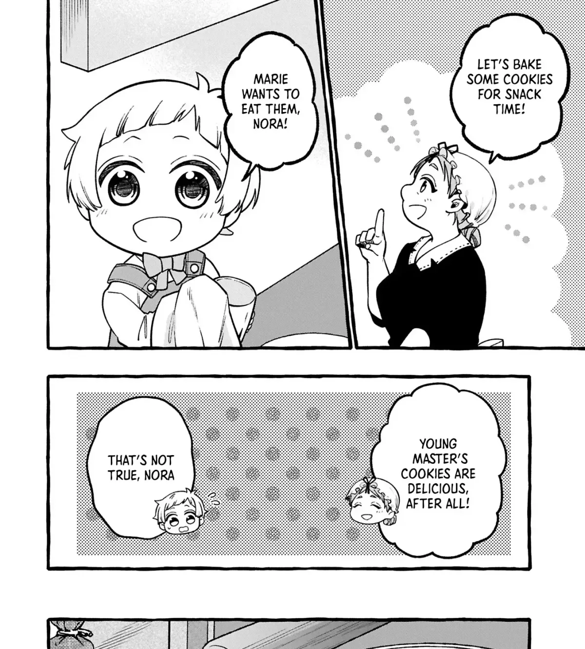 The Four Noble Siblings Won’t Give Up! ~Even Though We’re Little, We’ll Protect Our Precious Family Together with Our Big Fluffy Friends! Chapter 1 page 40