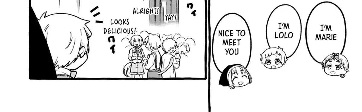 The Four Noble Siblings Won’t Give Up! ~Even Though We’re Little, We’ll Protect Our Precious Family Together with Our Big Fluffy Friends! Chapter 1 page 57