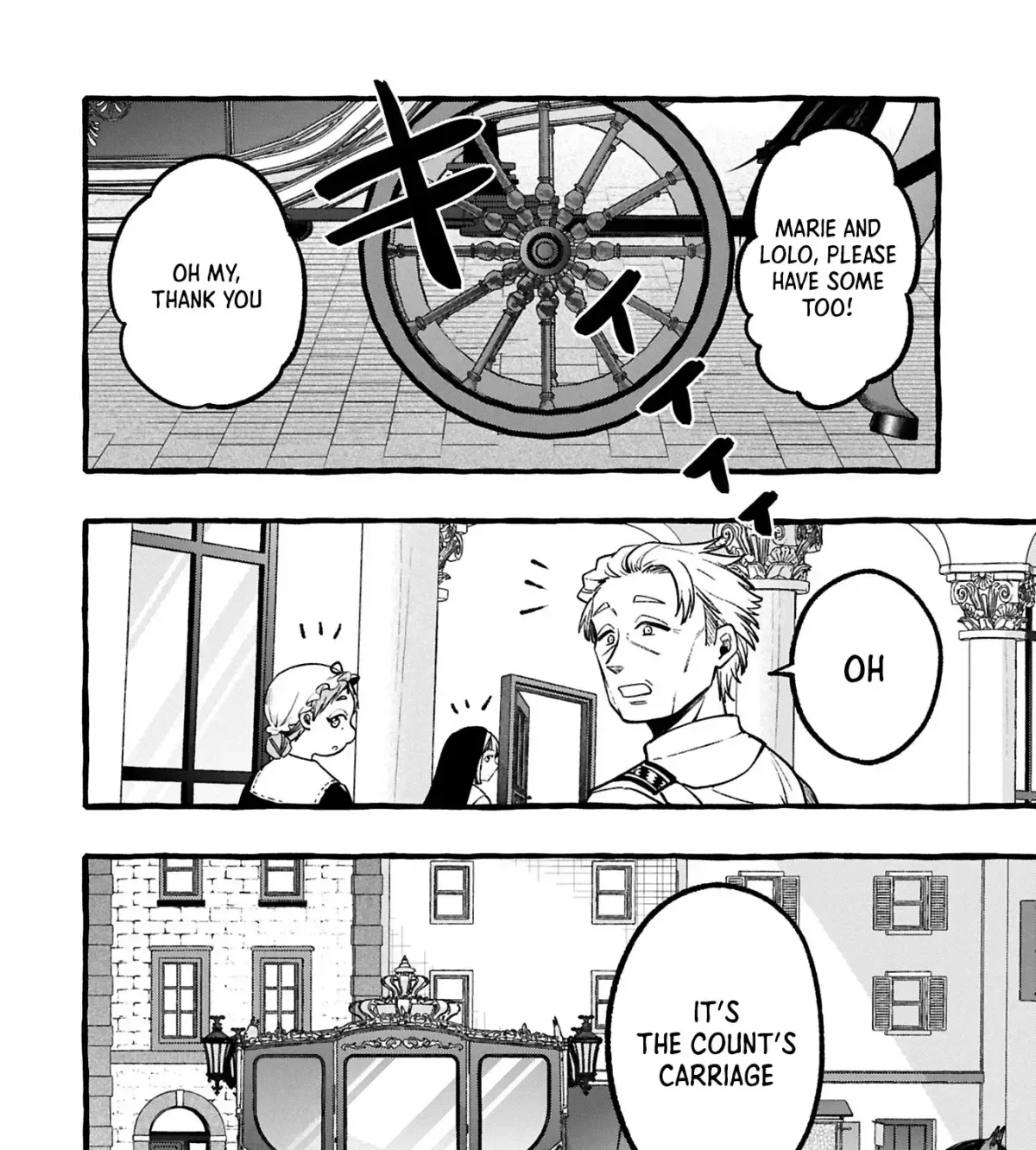 The Four Noble Siblings Won’t Give Up! ~Even Though We’re Little, We’ll Protect Our Precious Family Together with Our Big Fluffy Friends! Chapter 1 page 60
