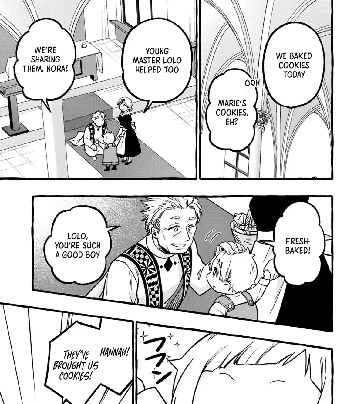 The Four Noble Siblings Won’t Give Up! ~Even Though We’re Little, We’ll Protect Our Precious Family Together with Our Big Fluffy Friends! Chapter 1 page 54
