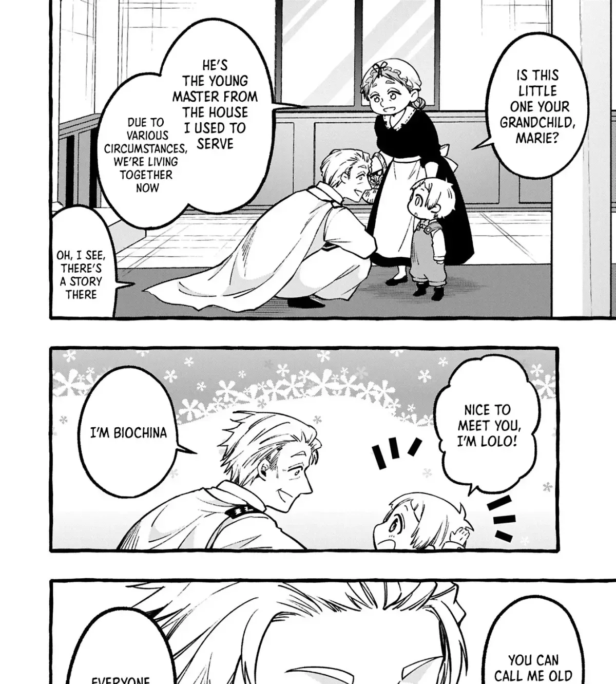 The Four Noble Siblings Won’t Give Up! ~Even Though We’re Little, We’ll Protect Our Precious Family Together with Our Big Fluffy Friends! Chapter 1 page 52