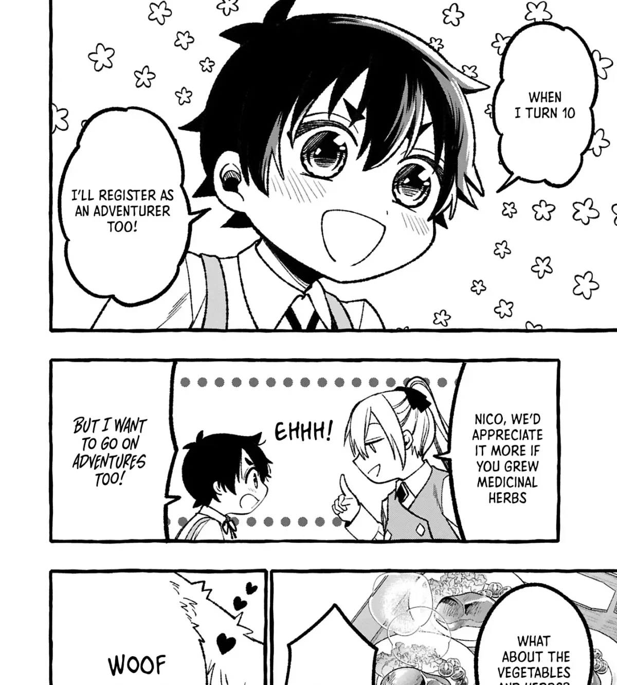 The Four Noble Siblings Won’t Give Up! ~Even Though We’re Little, We’ll Protect Our Precious Family Together with Our Big Fluffy Friends! Chapter 2.2 page 24
