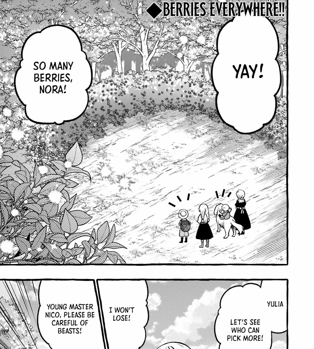 The Four Noble Siblings Won’t Give Up! ~Even Though We’re Little, We’ll Protect Our Precious Family Together with Our Big Fluffy Friends! Chapter 3.1 page 2