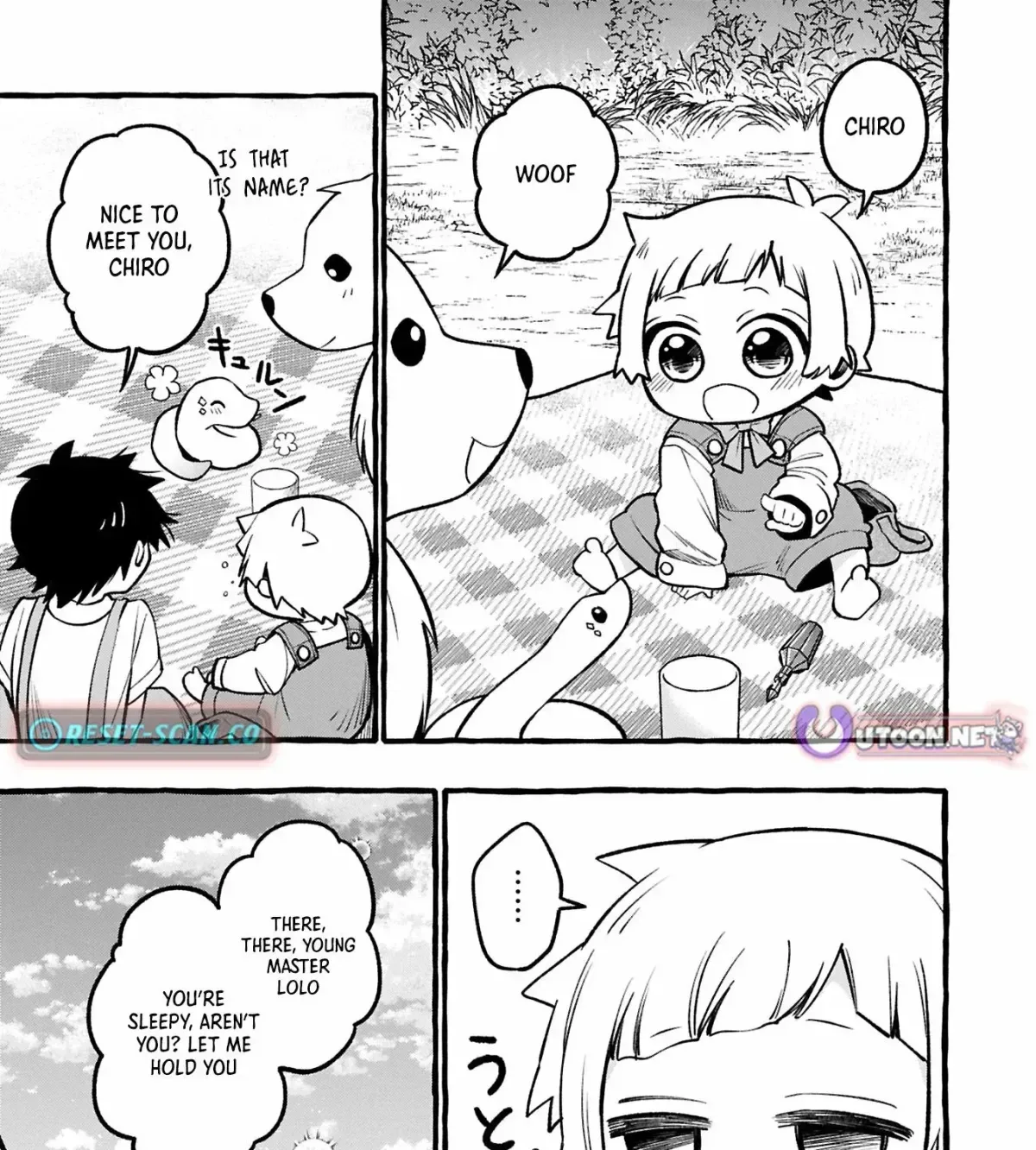 The Four Noble Siblings Won’t Give Up! ~Even Though We’re Little, We’ll Protect Our Precious Family Together with Our Big Fluffy Friends! Chapter 3.1 page 26