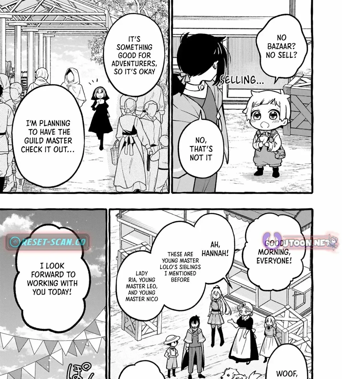 The Four Noble Siblings Won’t Give Up! ~Even Though We’re Little, We’ll Protect Our Precious Family Together with Our Big Fluffy Friends! Chapter 3.2 page 10
