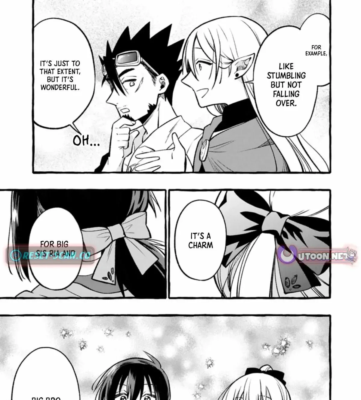 The Four Noble Siblings Won’t Give Up! ~Even Though We’re Little, We’ll Protect Our Precious Family Together with Our Big Fluffy Friends! Chapter 4.2 page 26
