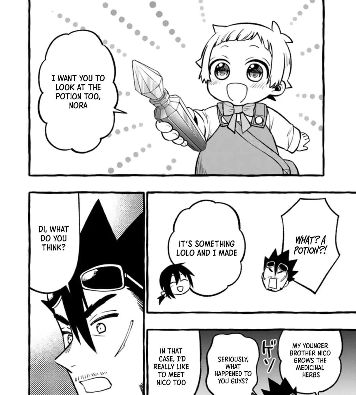The Four Noble Siblings Won’t Give Up! ~Even Though We’re Little, We’ll Protect Our Precious Family Together with Our Big Fluffy Friends! Chapter 5.1 page 24
