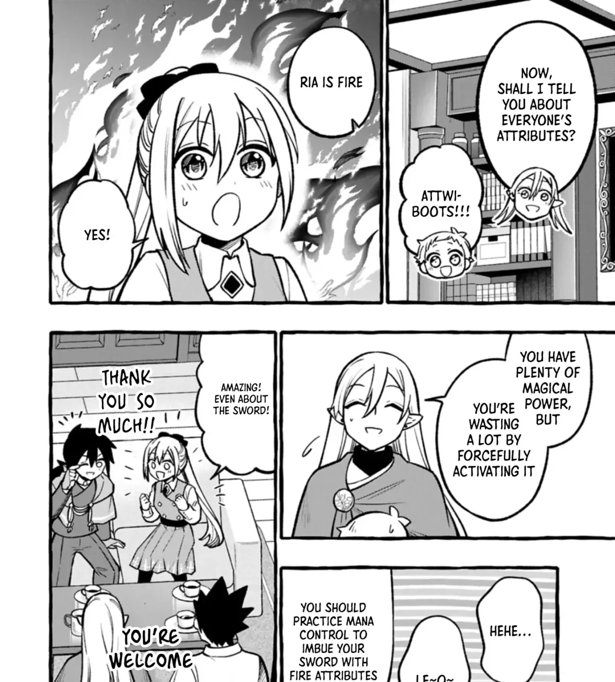 The Four Noble Siblings Won’t Give Up! ~Even Though We’re Little, We’ll Protect Our Precious Family Together with Our Big Fluffy Friends! Chapter 5.1 page 12