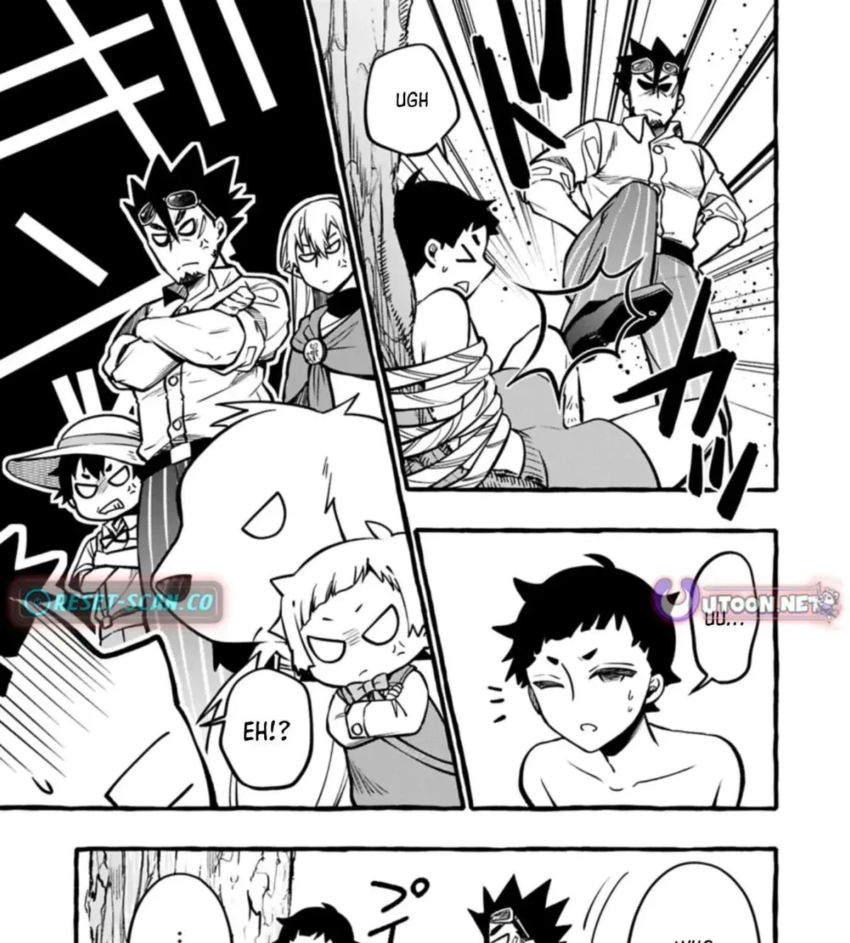 The Four Noble Siblings Won’t Give Up! ~Even Though We’re Little, We’ll Protect Our Precious Family Together with Our Big Fluffy Friends! Chapter 6.1 page 34