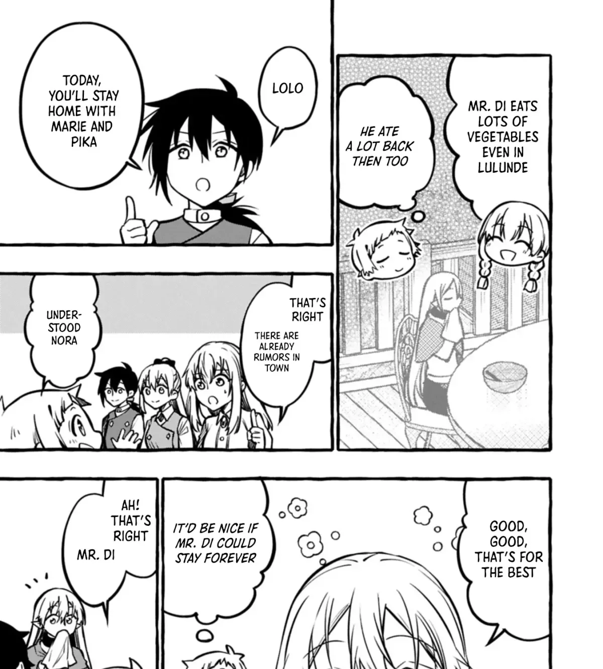 The Four Noble Siblings Won’t Give Up! ~Even Though We’re Little, We’ll Protect Our Precious Family Together with Our Big Fluffy Friends! Chapter 6.2 page 14