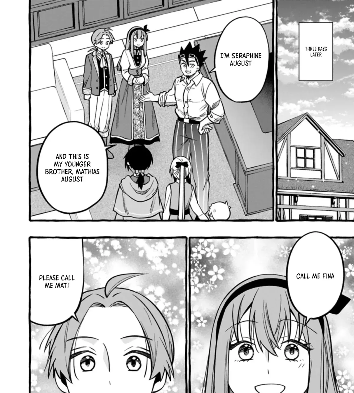 The Four Noble Siblings Won’t Give Up! ~Even Though We’re Little, We’ll Protect Our Precious Family Together with Our Big Fluffy Friends! Chapter 7.2 page 12