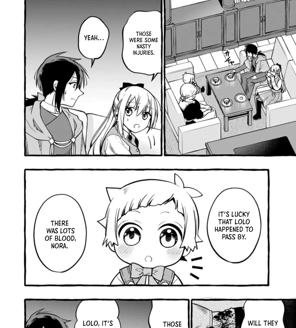 The Four Noble Siblings Won’t Give Up! ~Even Though We’re Little, We’ll Protect Our Precious Family Together with Our Big Fluffy Friends! Chapter 7.1 page 20