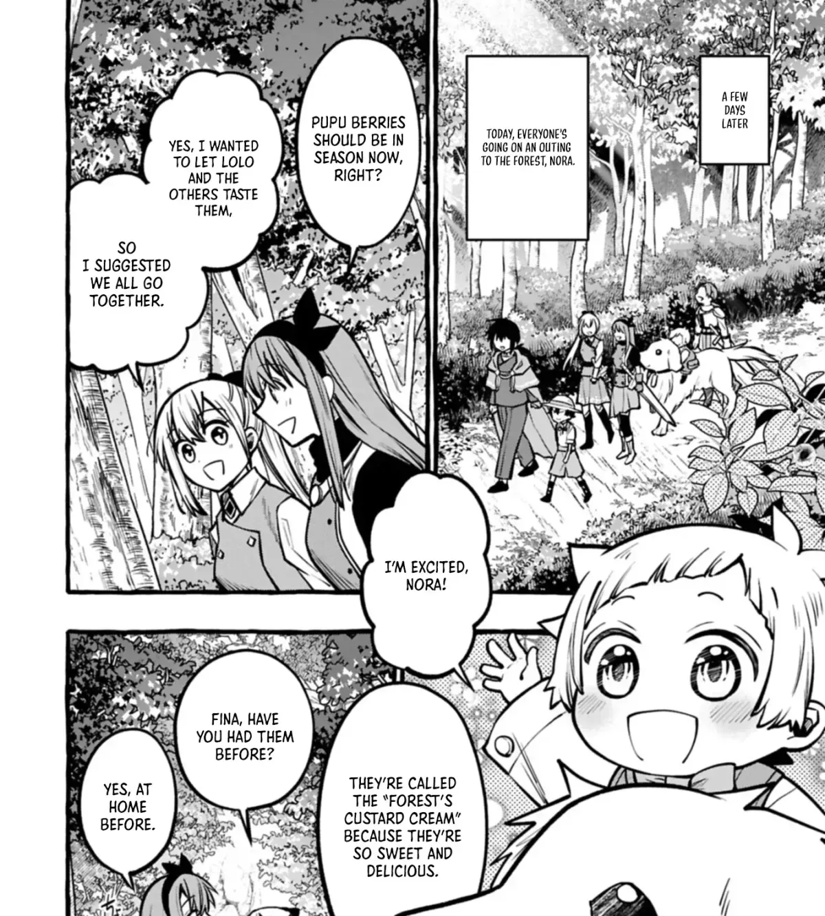 The Four Noble Siblings Won’t Give Up! ~Even Though We’re Little, We’ll Protect Our Precious Family Together with Our Big Fluffy Friends! Chapter 8.1 page 32