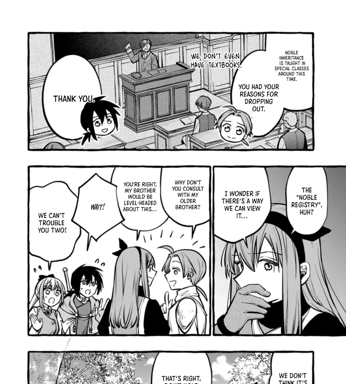 The Four Noble Siblings Won’t Give Up! ~Even Though We’re Little, We’ll Protect Our Precious Family Together with Our Big Fluffy Friends! Chapter 8.1 page 28