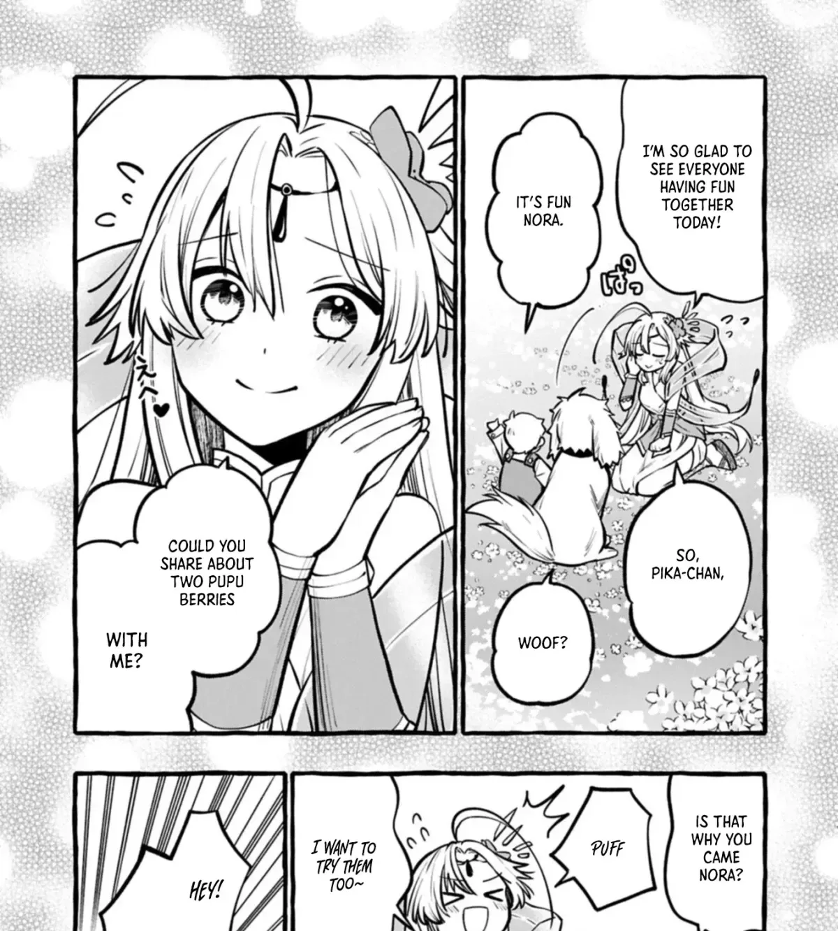 The Four Noble Siblings Won’t Give Up! ~Even Though We’re Little, We’ll Protect Our Precious Family Together with Our Big Fluffy Friends! Chapter 8.2 page 22