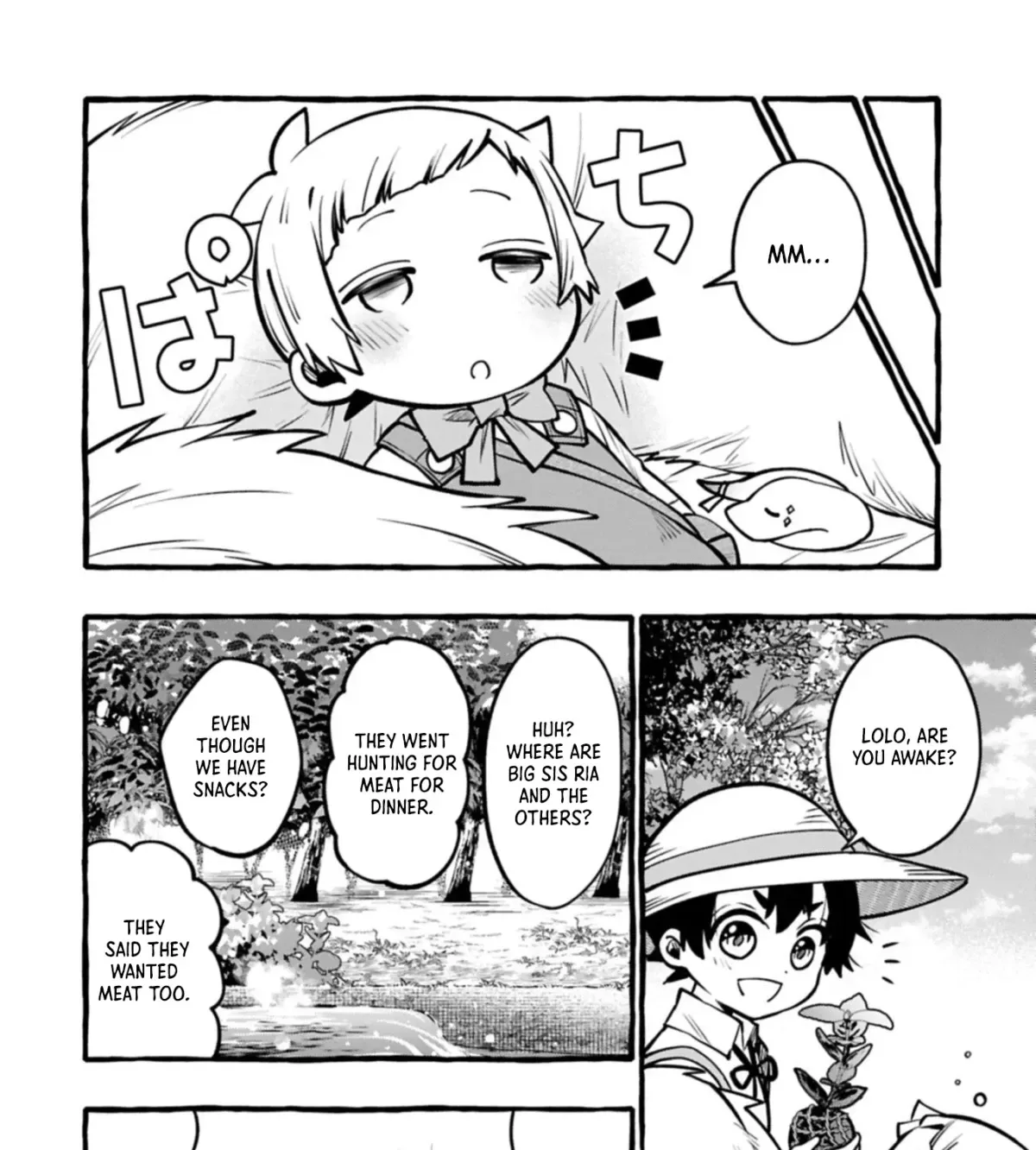 The Four Noble Siblings Won’t Give Up! ~Even Though We’re Little, We’ll Protect Our Precious Family Together with Our Big Fluffy Friends! Chapter 8.2 page 28