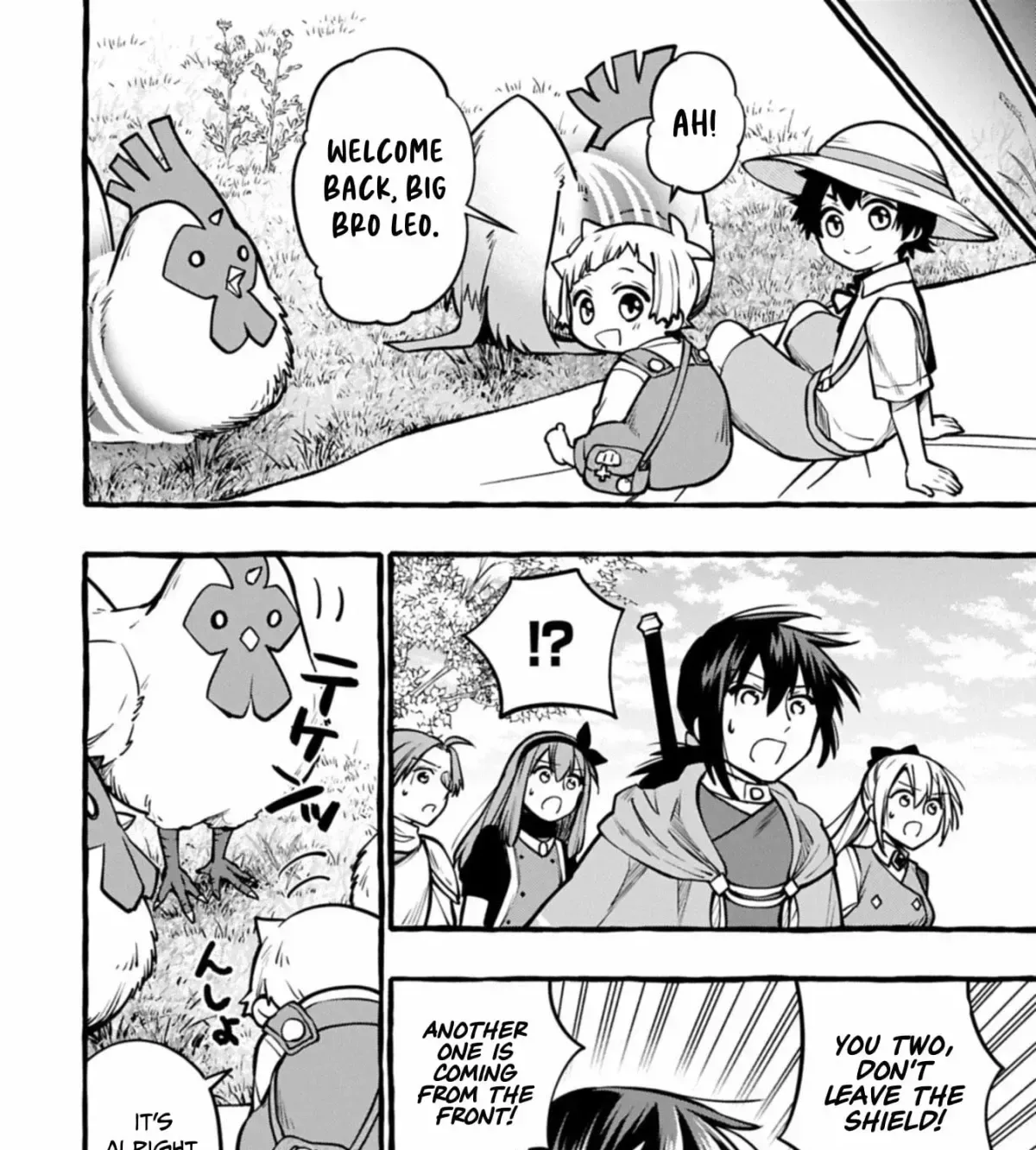 The Four Noble Siblings Won’t Give Up! ~Even Though We’re Little, We’ll Protect Our Precious Family Together with Our Big Fluffy Friends! Chapter 9.2 page 4