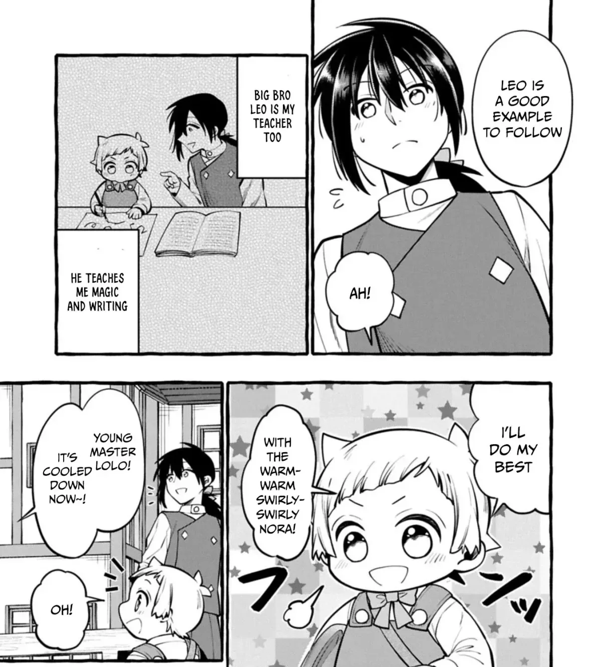The Four Noble Siblings Won’t Give Up! ~Even Though We’re Little, We’ll Protect Our Precious Family Together with Our Big Fluffy Friends! Chapter 10.1 page 30