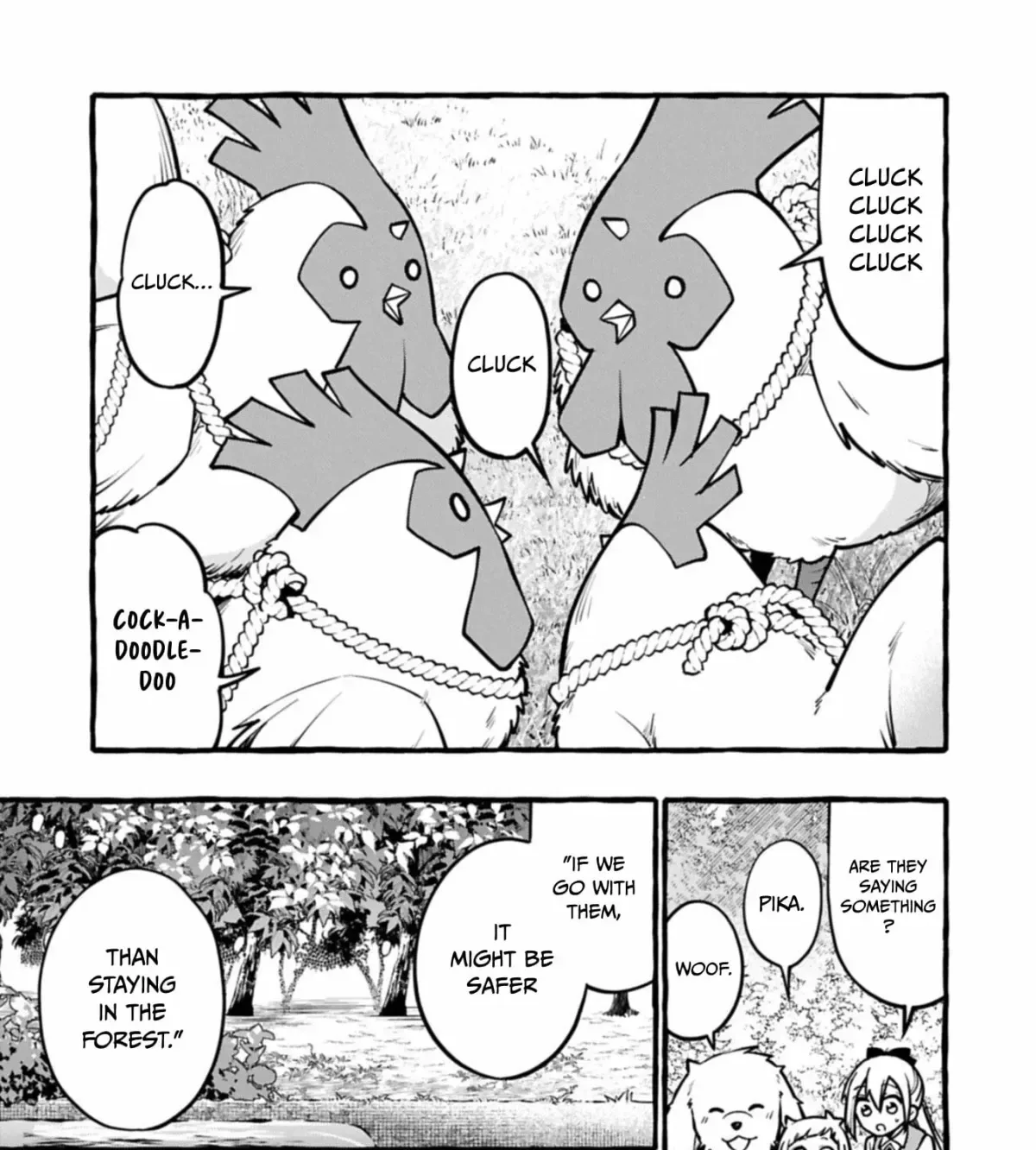 The Four Noble Siblings Won’t Give Up! ~Even Though We’re Little, We’ll Protect Our Precious Family Together with Our Big Fluffy Friends! Chapter 9.2 page 14