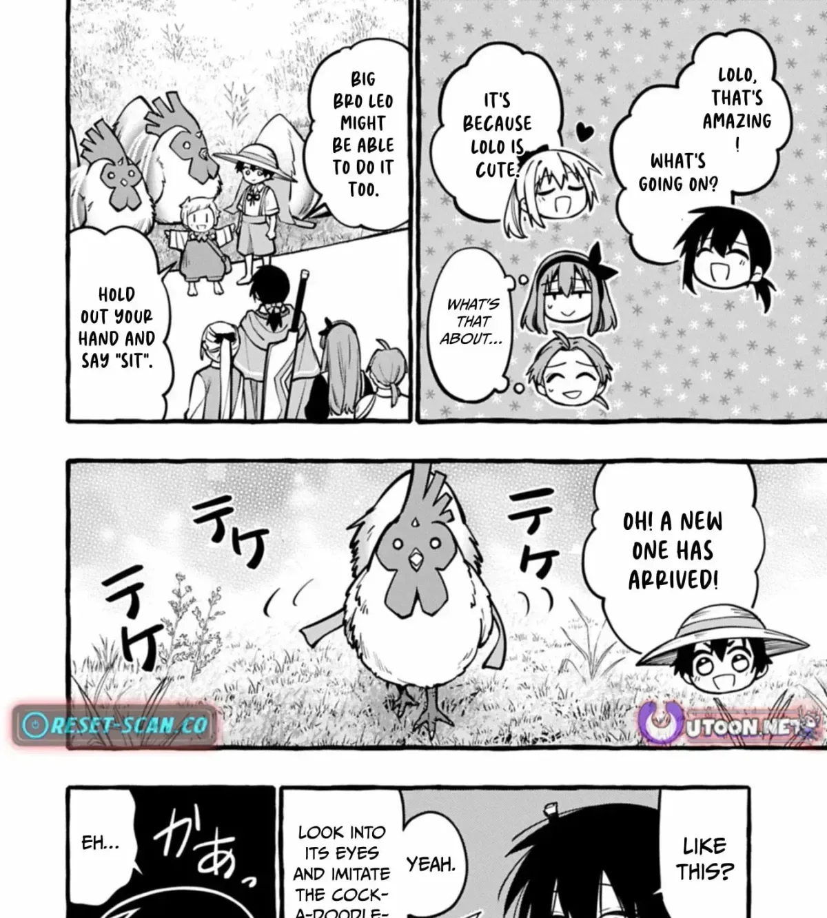 The Four Noble Siblings Won’t Give Up! ~Even Though We’re Little, We’ll Protect Our Precious Family Together with Our Big Fluffy Friends! Chapter 9.2 page 8